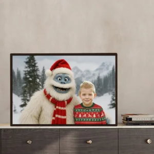 Personalized Christmas Yeti Poster | Classic 1964 Stop-Motion Movie, Custom Wall Art 33 Personalized Christmas Yeti Poster Classic 1964 Stop-Motion Movie Custom Wall Art