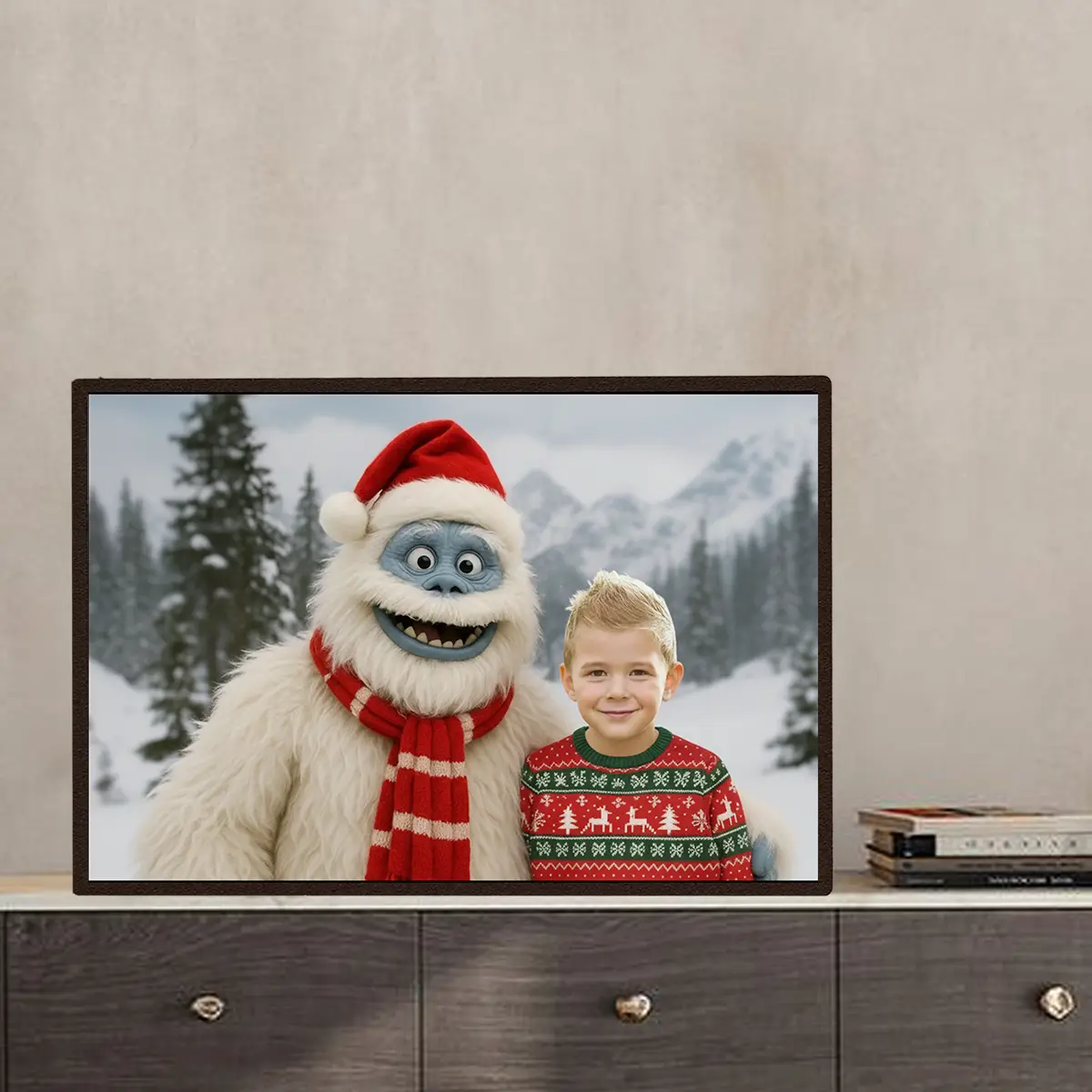 Personalized Christmas Yeti Poster | Classic 1964 Stop-Motion Movie, Custom Wall Art 16 Personalized Christmas Yeti Poster Classic 1964 Stop-Motion Movie Custom Wall Art