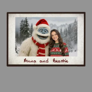 Personalized Christmas Yeti Poster | Classic 1964 Stop-Motion Movie, Custom Wall Art 22 Personalized Christmas Yeti Poster Classic 1964 Stop-Motion Movie Custom Wall Art