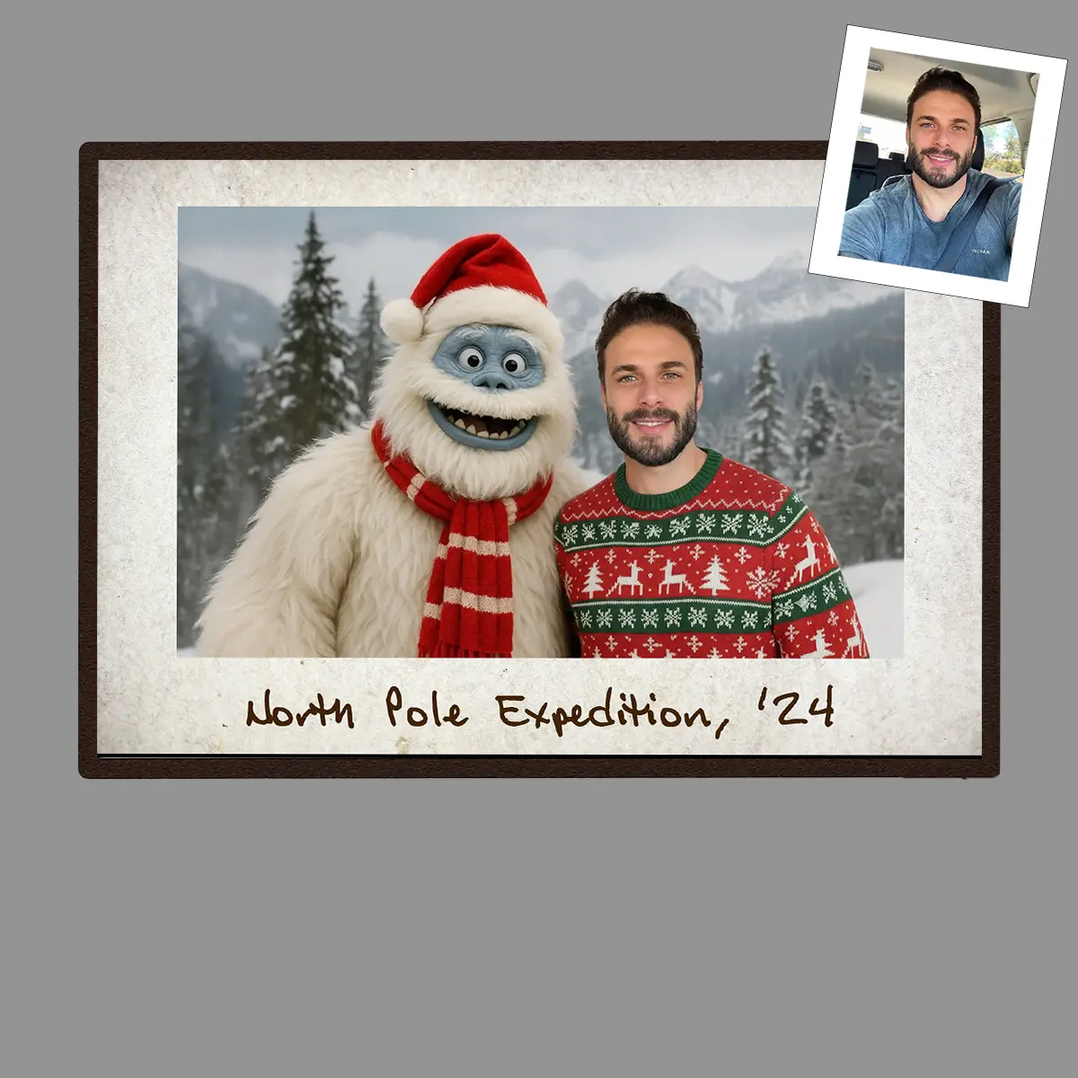 Personalized Christmas Yeti Poster | Classic 1964 Stop-Motion Movie, Custom Wall Art 8 Personalized Christmas Yeti Poster Classic 1964 Stop-Motion Movie Custom Wall Art