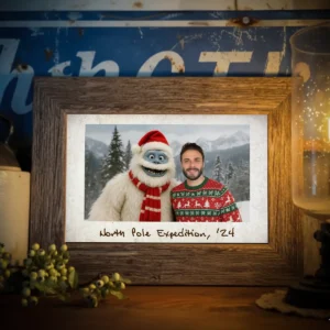 Personalized Christmas Yeti Poster | Classic 1964 Stop-Motion Movie, Custom Wall Art 26 Personalized Christmas Yeti Poster Classic 1964 Stop-Motion Movie Custom Wall Art