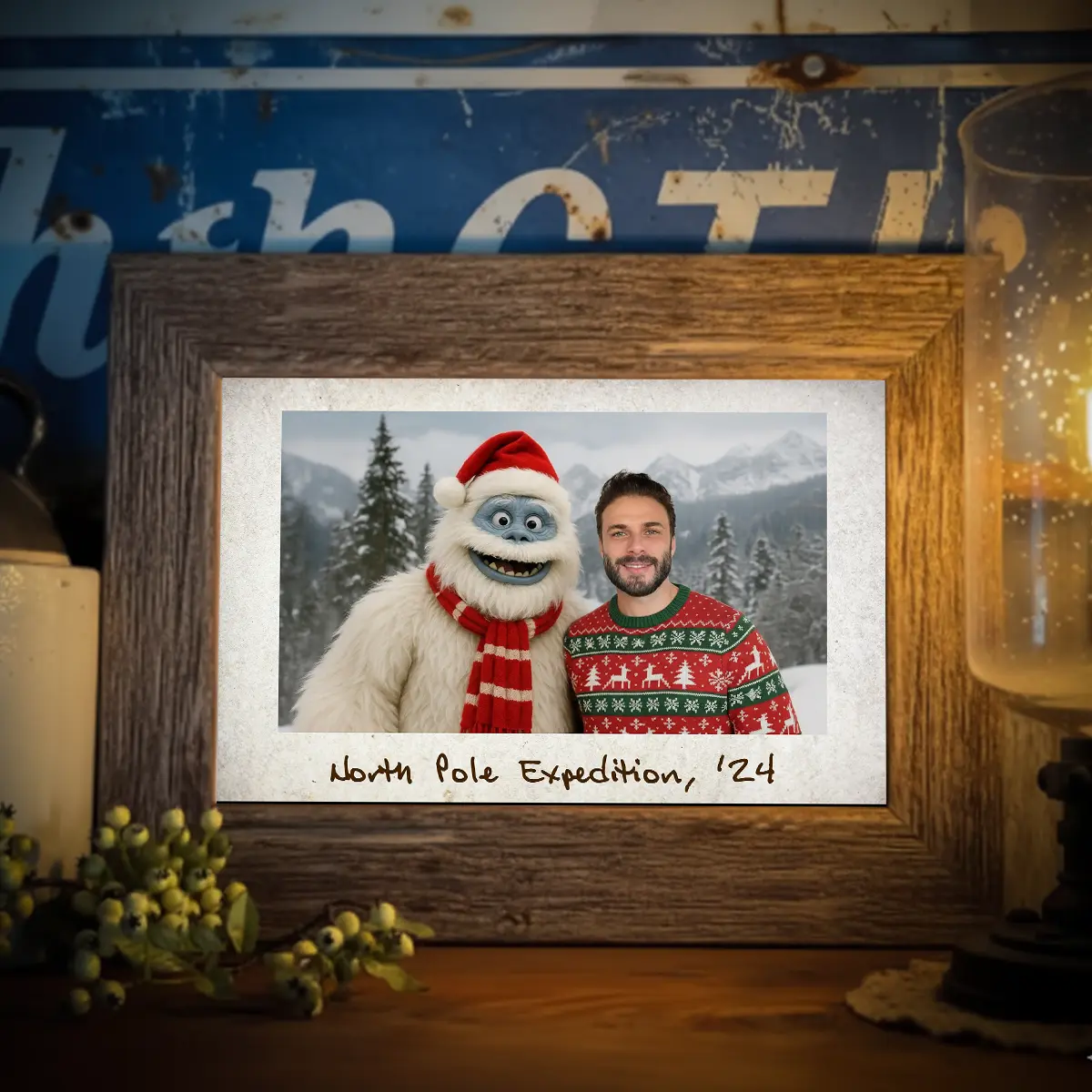 Personalized Christmas Yeti Poster | Classic 1964 Stop-Motion Movie, Custom Wall Art 9 Personalized Christmas Yeti Poster Classic 1964 Stop-Motion Movie Custom Wall Art