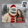 Personalized Christmas Yeti Sherpa Blanket | Classic 1964 Stop-Motion Movie Style, Custom Gift 19 Personalized Christmas Yeti Sherpa Blanket Classic 1964 Stop-Motion Movie Style, Custom Photo Gift Title
