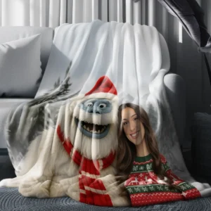 Personalized Christmas Yeti Sherpa Blanket | Classic 1964 Stop-Motion Movie Style, Custom Gift 21 Personalized Christmas Yeti Sherpa Blanket Classic 1964 Stop-Motion Movie Style, Custom Photo Gift Title