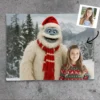 Personalized Christmas Yeti Sherpa Blanket | Classic 1964 Stop-Motion Movie Style, Custom Gift 25 Personalized Christmas Yeti Sherpa Blanket Classic 1964 Stop-Motion Movie Style, Custom Photo Gift Title