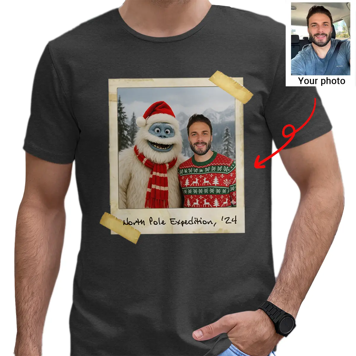 Personalized Christmas Yeti Shirt | Classic 1964 Stop-Motion Movie Custom Tee 1 Personalized Christmas Yeti Shirt Classic 1964 Stop-Motion Movie Custom Tee