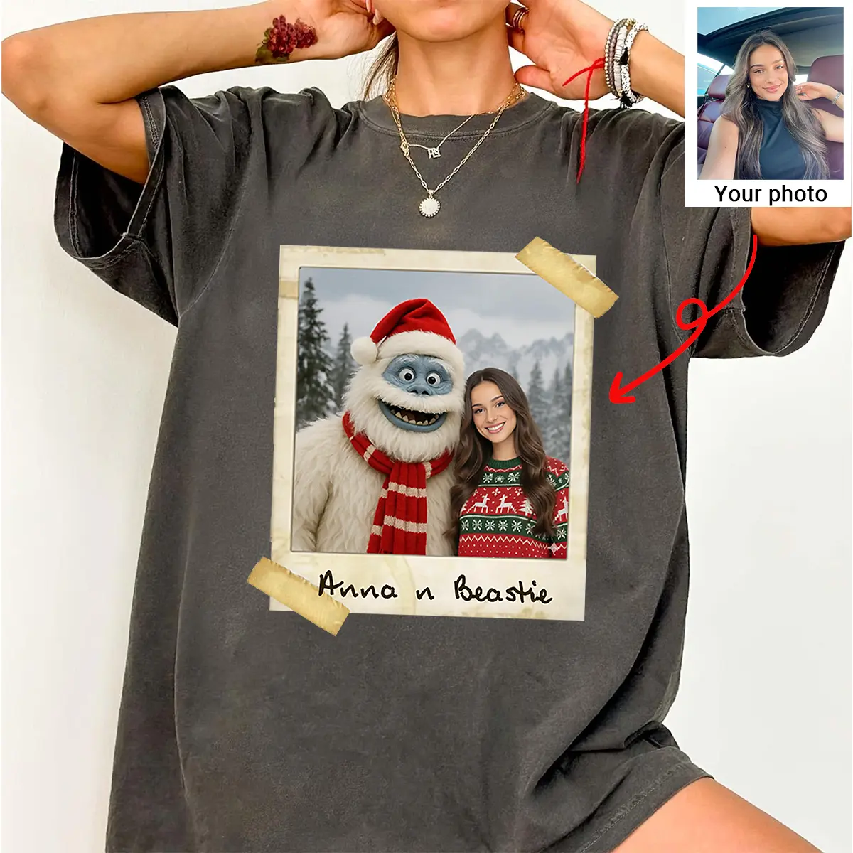 Personalized Christmas Yeti Shirt | Classic 1964 Stop-Motion Movie Custom Tee 4 Personalized Christmas Yeti Shirt Classic 1964 Stop-Motion Movie Custom Tee