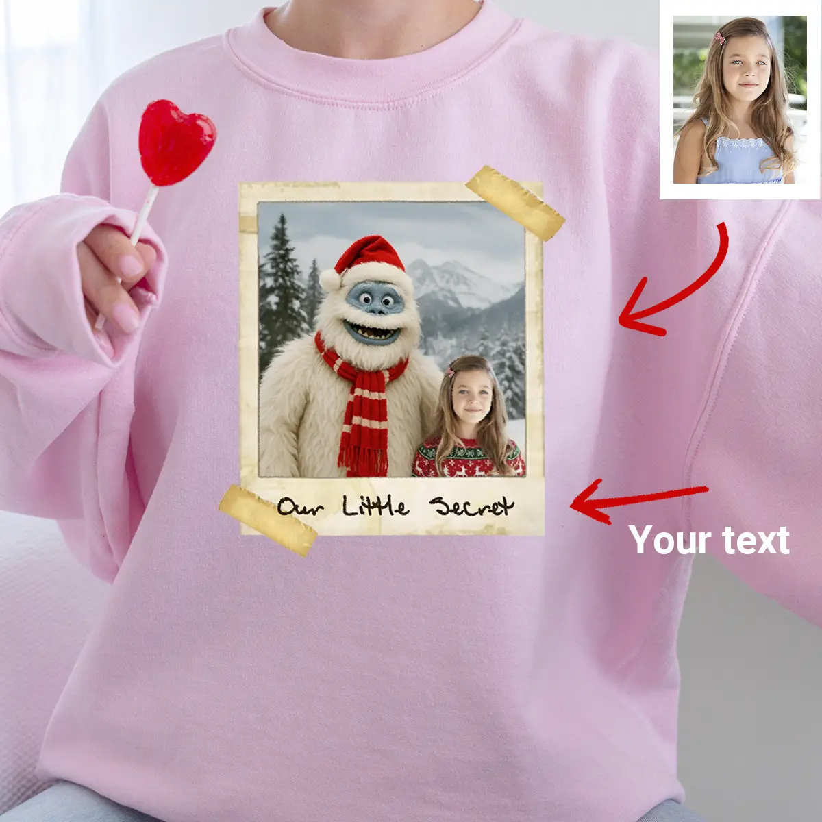 Personalized Christmas Yeti Sweatshirt | Classic 1964 Stop-Motion Movie Custom Pullover 10 Personalized Christmas Yeti Sweatshirt Classic 1964 Stop-Motion Movie Custom Pullover