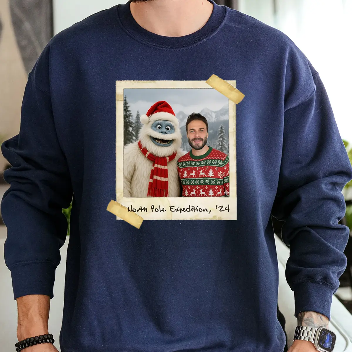 Personalized Christmas Yeti Sweatshirt | Classic 1964 Stop-Motion Movie Custom Pullover 2 Personalized Christmas Yeti Sweatshirt Classic 1964 Stop-Motion Movie Custom Pullover