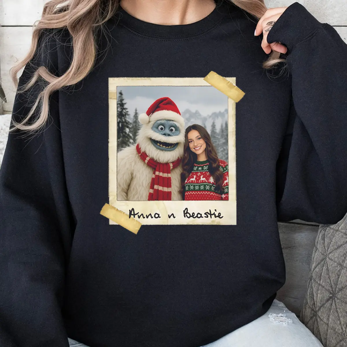 Personalized Christmas Yeti Sweatshirt | Classic 1964 Stop-Motion Movie Custom Pullover 7 Personalized Christmas Yeti Sweatshirt Classic 1964 Stop-Motion Movie Custom Pullover