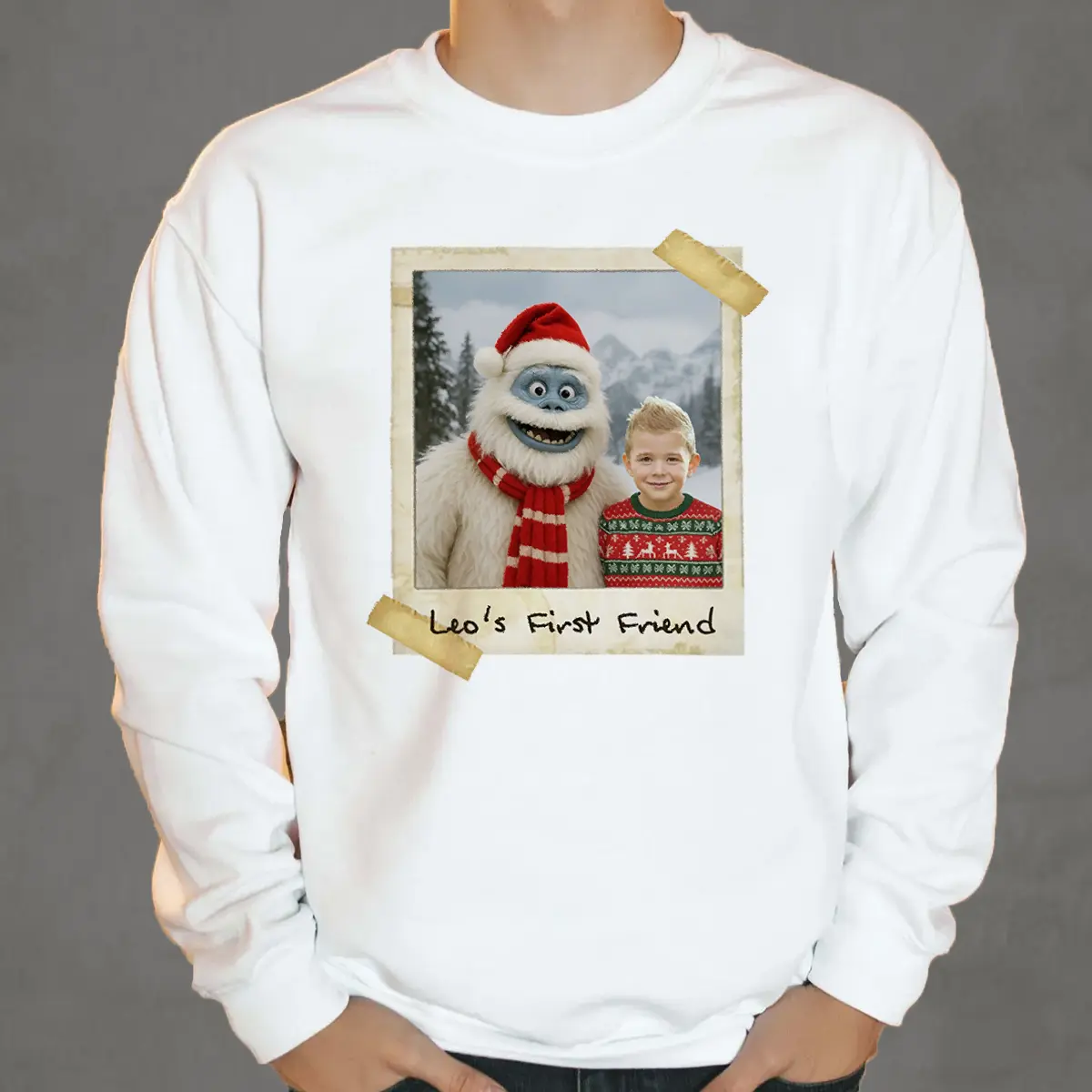 Personalized Christmas Yeti Sweatshirt | Classic 1964 Stop-Motion Movie Custom Pullover 9 Personalized Christmas Yeti Sweatshirt Classic 1964 Stop-Motion Movie Custom Pullover
