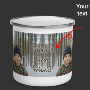 Personalized Yeti Christmas Camping Mug | Custom Photo Enamel Mug, Magical Keepsake 24 Personalized Yeti Christmas Camping Mug Custom Photo Enamel Mug, Magical Keepsake