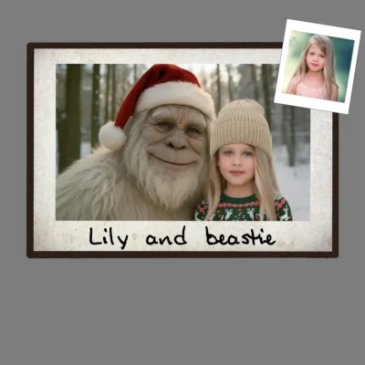 25+ Best Yeti Christmas Gifts for Believers (The Ultimate Guide) 20 Personalized Yeti Christmas Poster Custom Photo Wall Art, Magical Keepsake