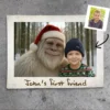Personalized Yeti Christmas Sherpa Blanket Custom Photo, Magical Keepsake Cozy