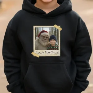 Personalized Yeti Christmas Shirt Custom Photo Tee, Magical Keepsake