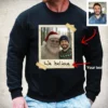 Personalized Yeti Christmas Sweatshirt Custom Photo Pullover, Magical Keepsake