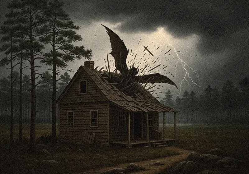 1,000 Witnesses in 1909: Was the Jersey Devil More Than Just a Myth? 5 American colonial folk art painting of the Jersey Devil's birth