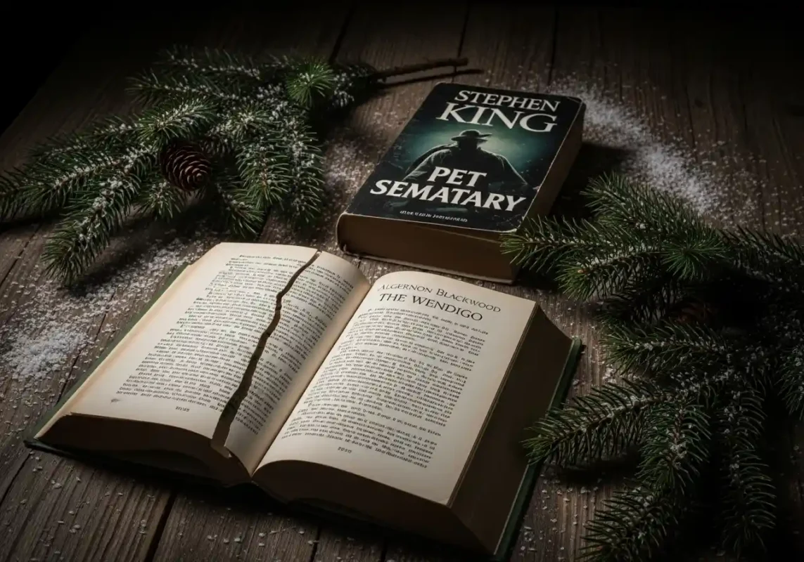 Wendigo: The Chilling Truth Behind The Legend That Haunts The North Woods 16 Atmospheric still life photo Wendigo books Blackwood King