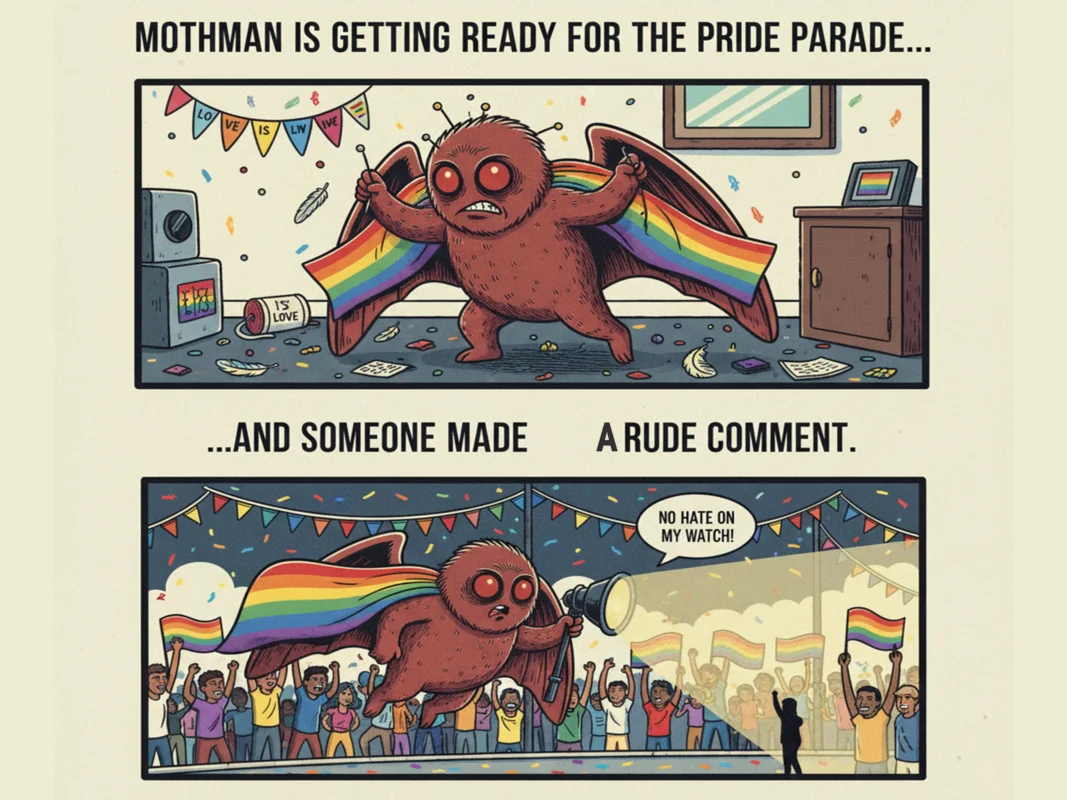 10+ Best Mothman Pride Shirts for Fans (The Ultimate Guide) 1 Best Mothman Pride Shirts for Fans