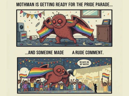 Best Mothman Pride Shirts for Fans