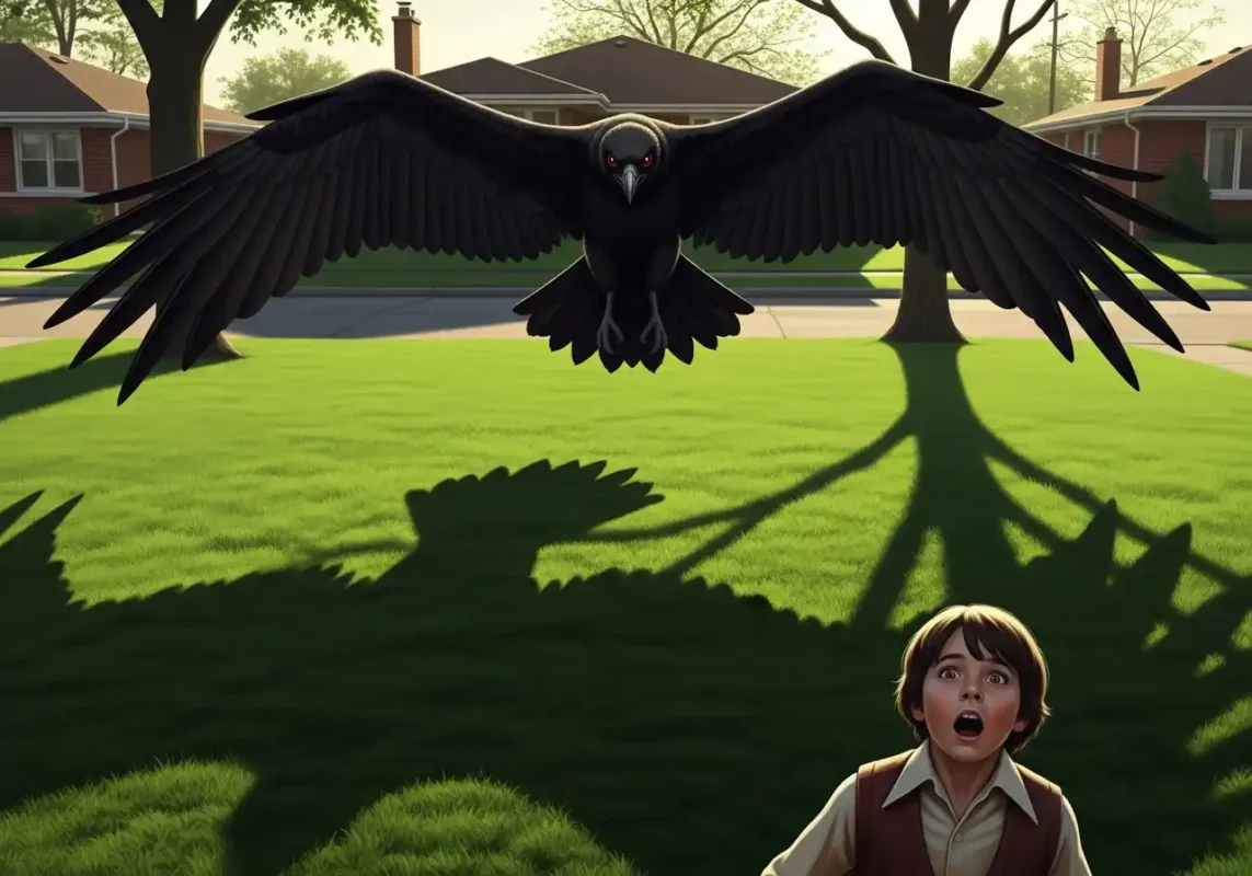 Lawndale Illinois Thunderbird 1977 sighting art