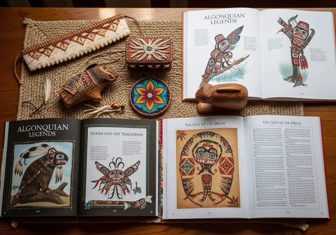 Wendigo: The Chilling Truth Behind The Legend That Haunts The North Woods 19 Respectful display of Indigenous culture books and art