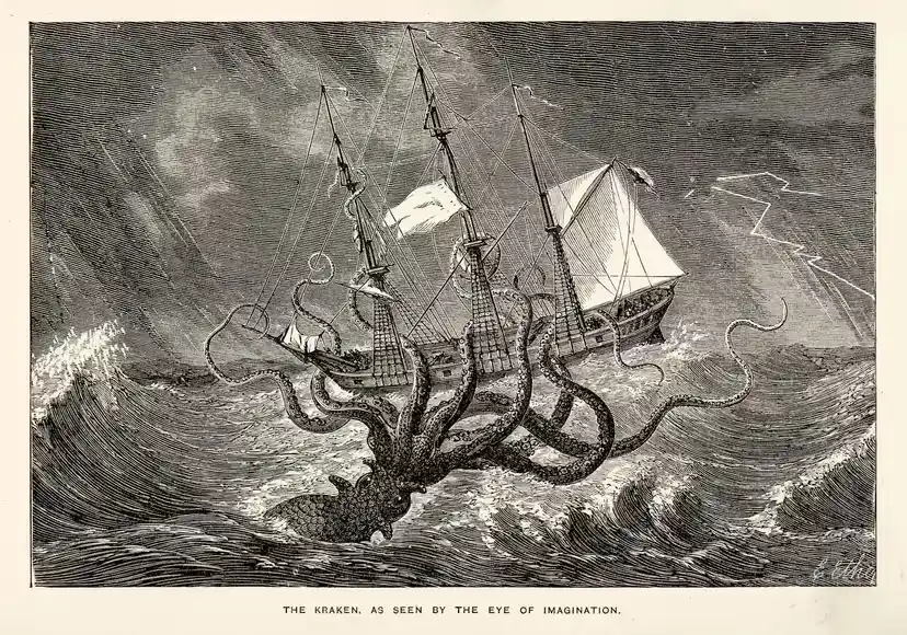 A Cryptozoologist's Field Guide: The A-Z of 50+ Legendary Cryptids 7 The Kraken