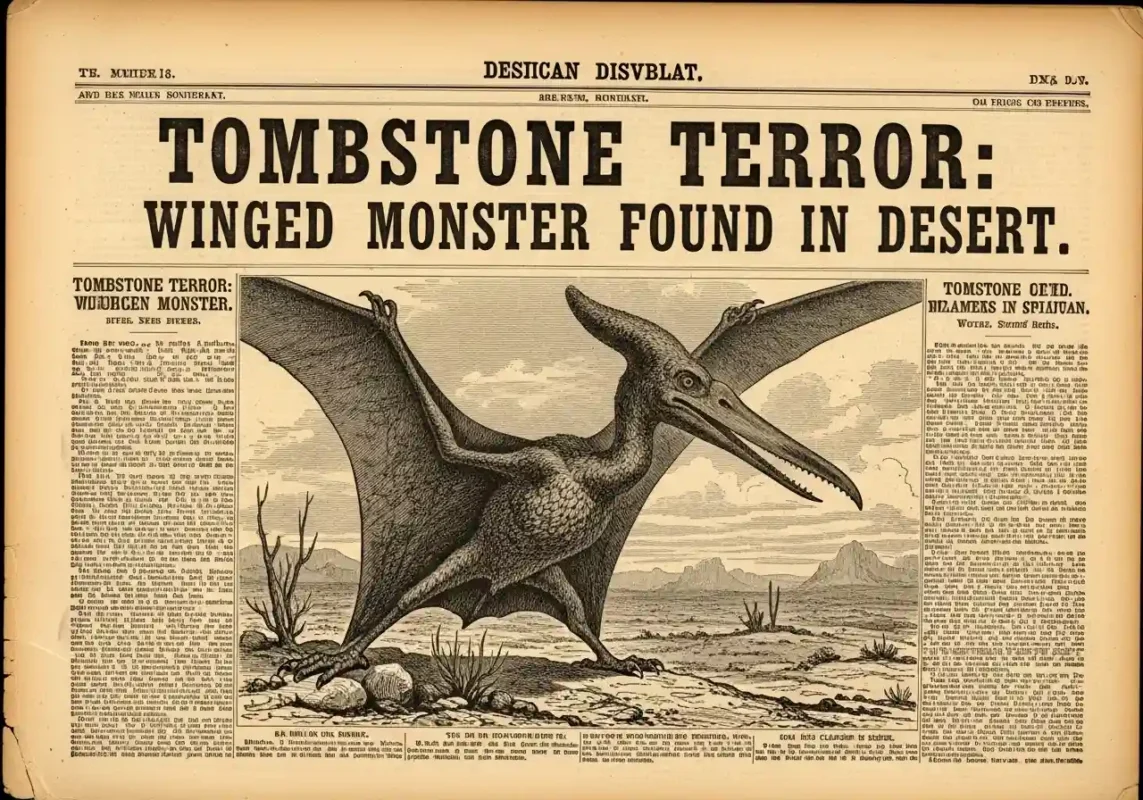 Tombstone Epitaph Thunderbird 1890 newspaper
