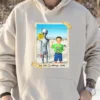 Personalized 1990s Area 51 Alien Hoodie Custom Face in Funny Retro Vacation Pic, 90s Kitsch Hooded Sweatshirt