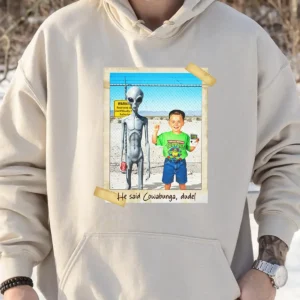 Personalized 1990s Area 51 Alien Hoodie | Custom Face in Funny Retro Vacation Pic, 90s Kitsch Hooded Sweatshirt 24 Personalized 1990s Area 51 Alien Hoodie Custom Face in Funny Retro Vacation Pic, 90s Kitsch Hooded Sweatshirt