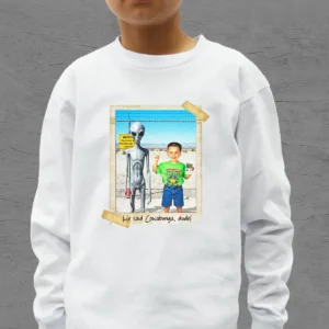 Personalized 1990s Area 51 Alien Long Sleeve Tee | Custom Face in Retro Vacation Pic, 90s Kitsch Crewneck 24 Personalized 1990s Area 51 Alien Long Sleeve Tee Custom Face in Retro Vacation Pic, 90s Kitsch Crewneck