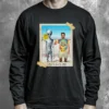Personalized 1990s Area 51 Alien Long Sleeve Tee Custom Face in Retro Vacation Pic, 90s Kitsch Crewneck