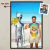 Personalized 1990s Area 51 Alien Poster | Custom Face in Funny Retro Vacation Pic, 90s Kitsch Art Decor 17 Personalized 1990s Area 51 Alien Poster Custom Face in Funny Retro Vacation Pic, 90s Kitsch Art Decor