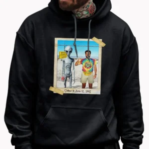 Personalized 1990s Area 51 Alien Shirt Custom Face in Funny Retro Vacation Pic, 90s Kitsch Tee