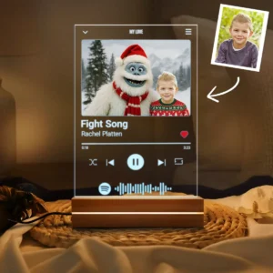 Personalized Christmas Yeti Spotify Plaque LED Light | Classic 1964 Stop-Motion Movie Custom Gift 27 Personalized Christmas Yeti Spotify Plaque LED Light Classic 1964 Stop-Motion Movie Custom Gift