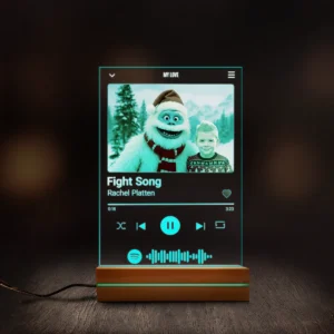 Personalized Christmas Yeti Spotify Plaque LED Light | Classic 1964 Stop-Motion Movie Custom Gift 29 Personalized Christmas Yeti Spotify Plaque LED Light Classic 1964 Stop-Motion Movie Custom Gift