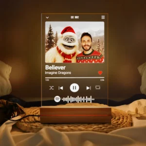 Personalized Christmas Yeti Spotify Plaque LED Light | Classic 1964 Stop-Motion Movie Custom Gift 22 Personalized Christmas Yeti Spotify Plaque LED Light Classic 1964 Stop-Motion Movie Custom Gift