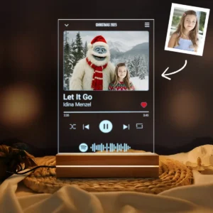 Personalized Christmas Yeti Spotify Plaque LED Light | Classic 1964 Stop-Motion Movie Custom Gift 24 Personalized Christmas Yeti Spotify Plaque LED Light Classic 1964 Stop-Motion Movie Custom Gift