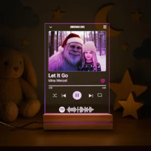 Personalized Yeti Christmas Spotify Plaque LED Light | Custom Photo Lamp, Magical Keepsake 18 Personalized Yeti Christmas Spotify Plaque LED Light Custom Photo Lamp, Magical Keepsake