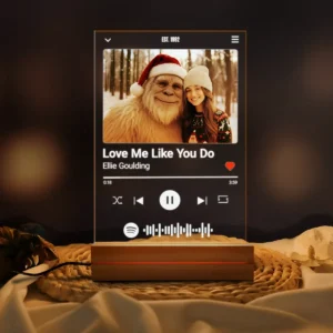 Personalized Yeti Christmas Spotify Plaque LED Light | Custom Photo Lamp, Magical Keepsake 20 Personalized Yeti Christmas Spotify Plaque LED Light Custom Photo Lamp, Magical Keepsake