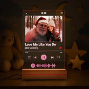 Personalized Yeti Christmas Spotify Plaque LED Light | Custom Photo Lamp, Magical Keepsake 21 Personalized Yeti Christmas Spotify Plaque LED Light Custom Photo Lamp, Magical Keepsake