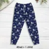 Funny Bigfoot Dad & Kid Camping Pajama Pants | Outdoor Gift For Men, Husband, Family 31 Funny Bigfoot Dad & Kid Camping Pajama Pants Outdoor Gift For Men, Husband, Family