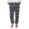 Nordic Bigfoot Reindeer Christmas Pajama Pants Funny Sasquatch Winter Camping Lounge Joggers
