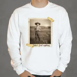 Personalized 1880s Jackalope Portrait Shirt | Custom Face Old West, Mythical Cowboy & Cowgirl Tee 21 Personalized 1880s Jackalope Portrait Shirt Custom Face Old West, Mythical Cowboy & Cowgirl Tee
