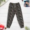 Personalized Bigfoot Photo Christmas Pajama Joggers | Funny Custom Sasquatch Lounge Pants 26 Personalized Bigfoot Photo Christmas Pajama Joggers Funny Custom Sasquatch Lounge Pants