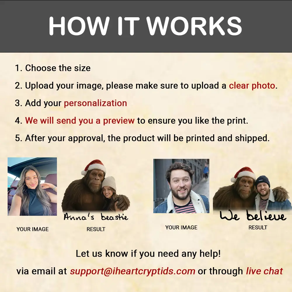 Personalized Bigfoot Photo Christmas Pajama Joggers | Funny Custom Sasquatch Lounge Pants 14 Personalized Bigfoot Photo Christmas Pajama Joggers Funny Custom Sasquatch Lounge Pants