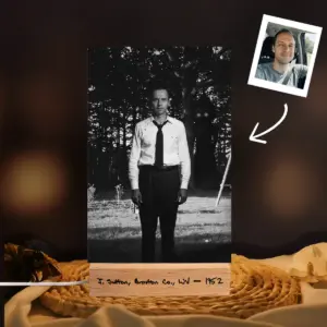 Personalized Flatwoods Monster Analog Horror 3D Lamp Custom Face in Chilling 1950s Photo Spooky LED Night Light