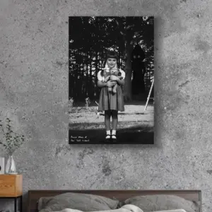Personalized Flatwoods Monster Analog Horror Canvas | Custom Face in Chilling 1950s Photo, Spooky Wall Art 23 Personalized Flatwoods Monster Analog Horror Canvas Custom Face in Chilling 1950s Photo Spooky Wall Art