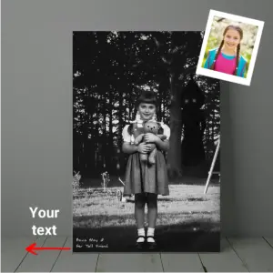 Personalized Flatwoods Monster Analog Horror Canvas | Custom Face in Chilling 1950s Photo, Spooky Wall Art 21 Personalized Flatwoods Monster Analog Horror Canvas Custom Face in Chilling 1950s Photo Spooky Wall Art