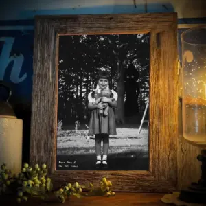 Personalized Flatwoods Monster Analog Horror Poster Custom Face in Chilling 1950s Photo Wall Art